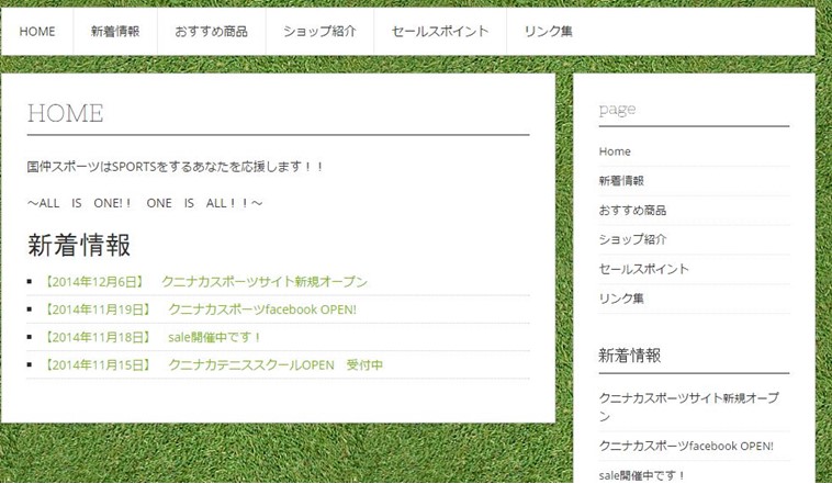 国仲スポーツ社の制作実績